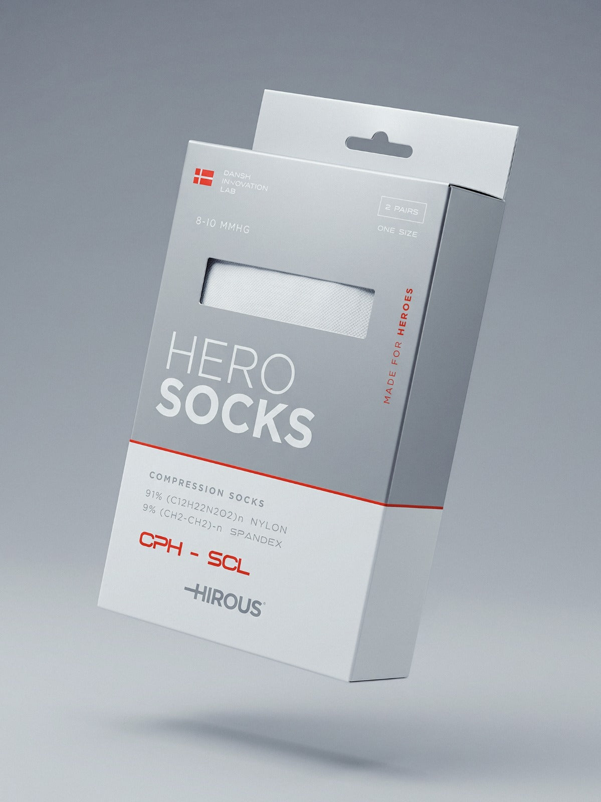 2 PACK HIROUS COMPRESSION SOCKS